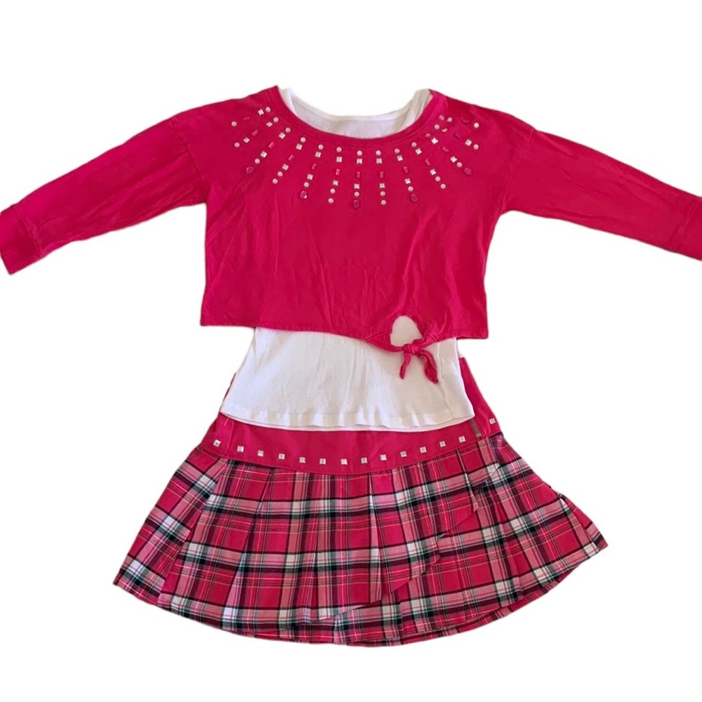 EUC Justice Top and Skort • Girls Size 10